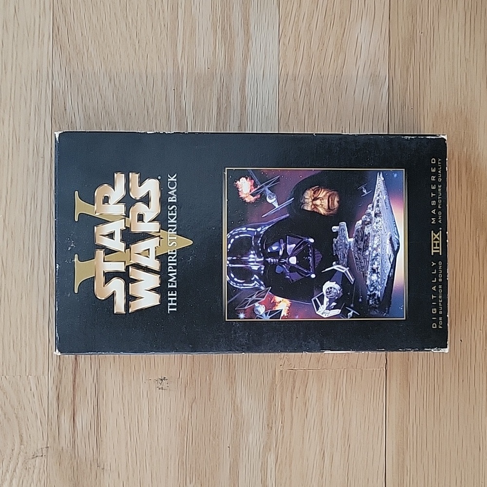 Star Wars The Empire Strikes Back VHS